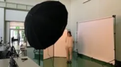 撮影の様子